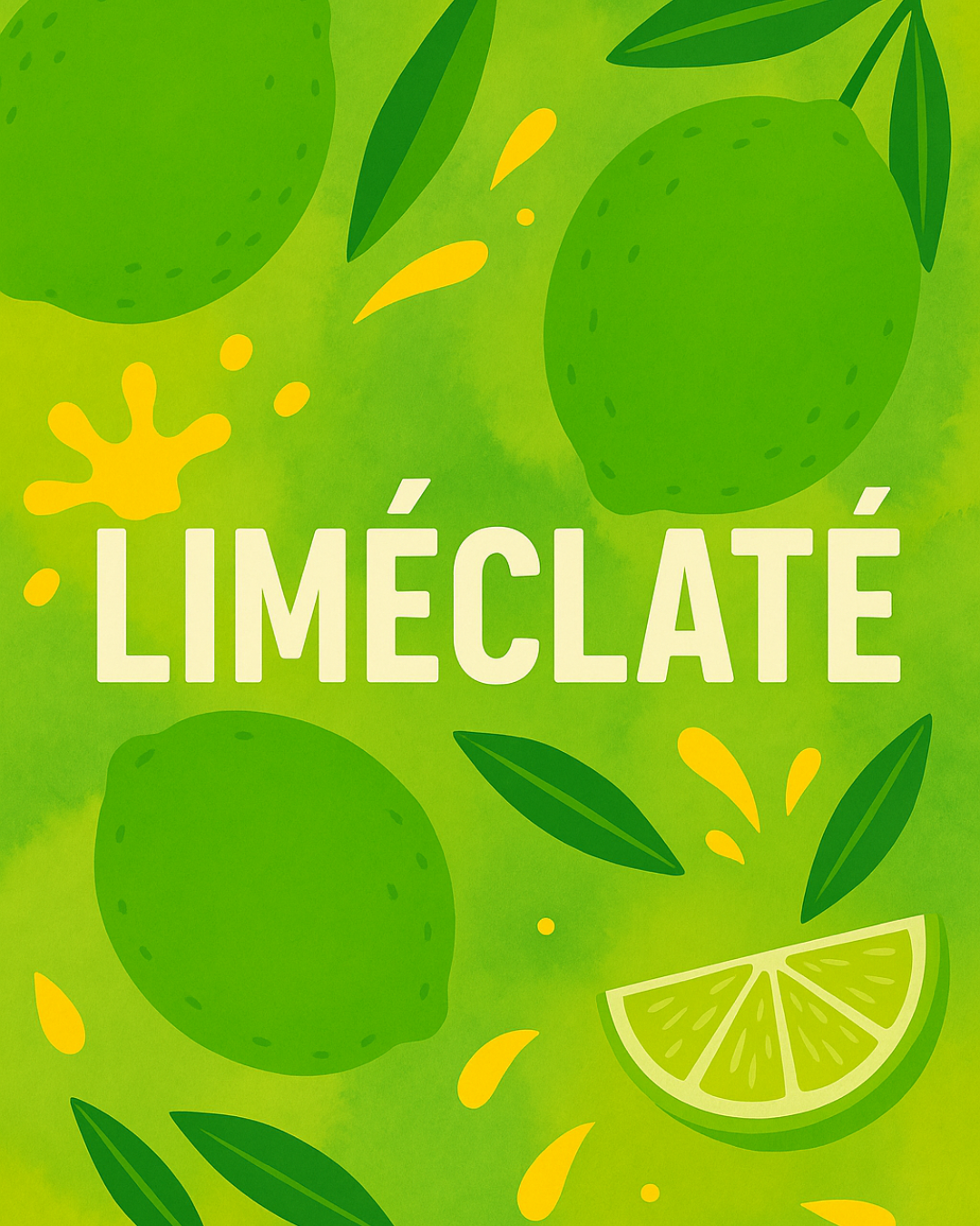 Liméclatée - Huile d'olive extra vierge infusée 250ml.
