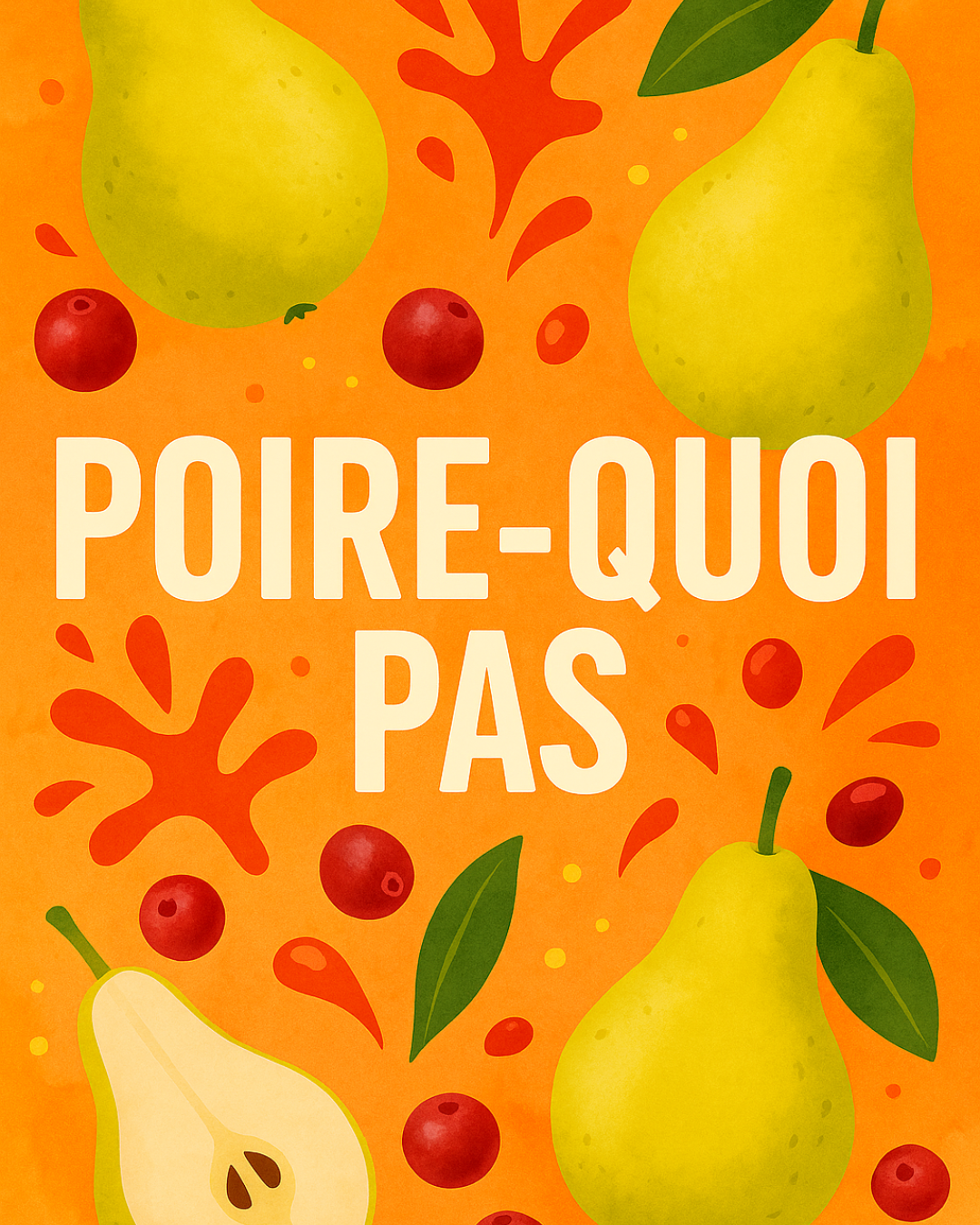 Poire-Quoi pas? vinaigre balsamique blanc Infusé 250ml