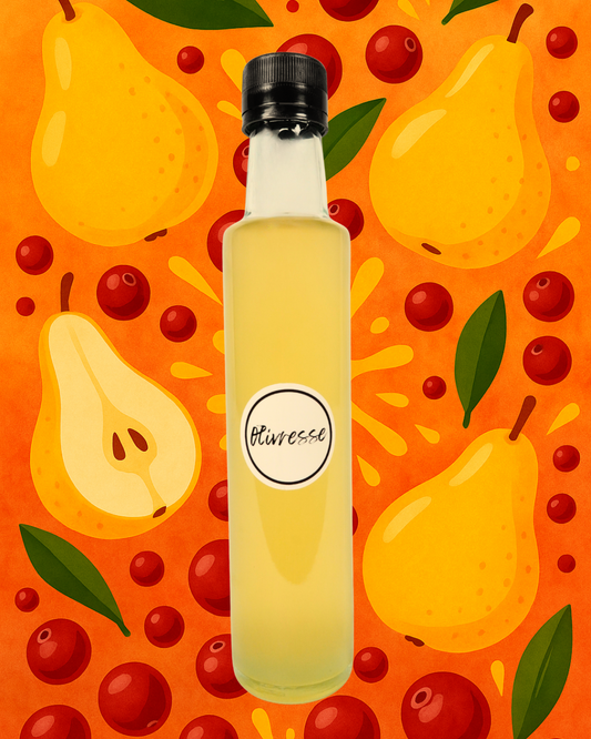 Poire-Quoi pas? vinaigre balsamique blanc Infusé 250ml